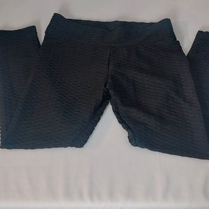 Leggings women's anti cellulite black size XL‎